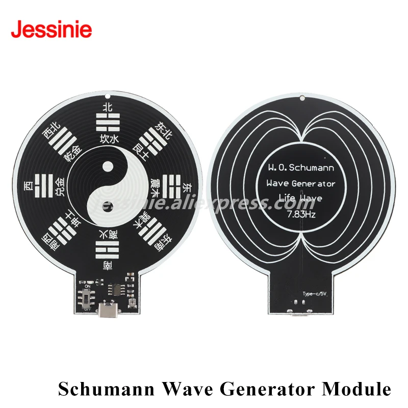 DC 5V 7.83HZ Schumann Wave Generator Module Electromagnetic Wave Ultra-low Frequency Pulse Signal Generator Enhances Sleep Audio