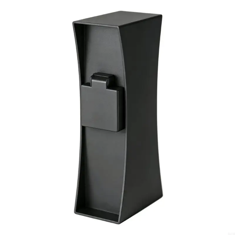 Outdoor Waterproof Outlet Post with Covered Recessed Opening, Steel Housing and Stake In Design for Garden Yard Utility M4YD