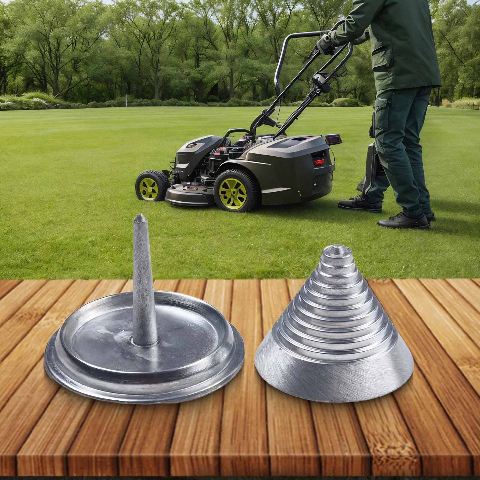 Accurate Lawn Mowers Balances Lawnmower Blades Verifying Unbalanced Attributes Keywords Sharpening Bent Blades