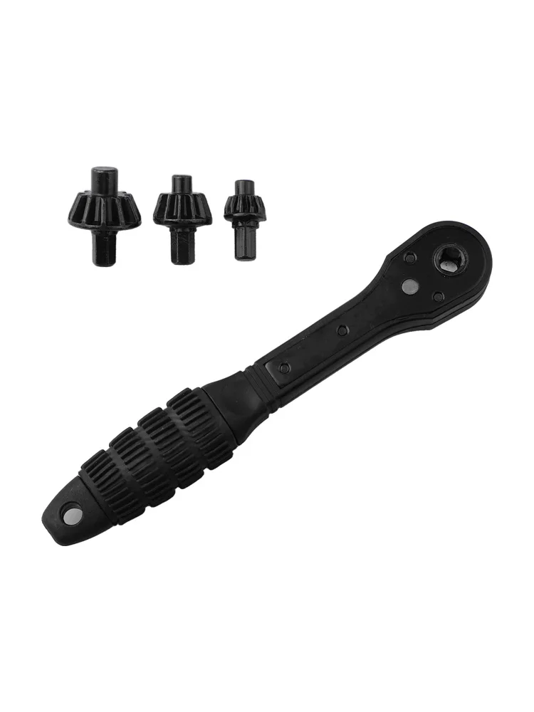 Sleek Design Interchangeable Chuck Key Wrench with Magnetic Support Compatible with Most Standard For Drill Sizes