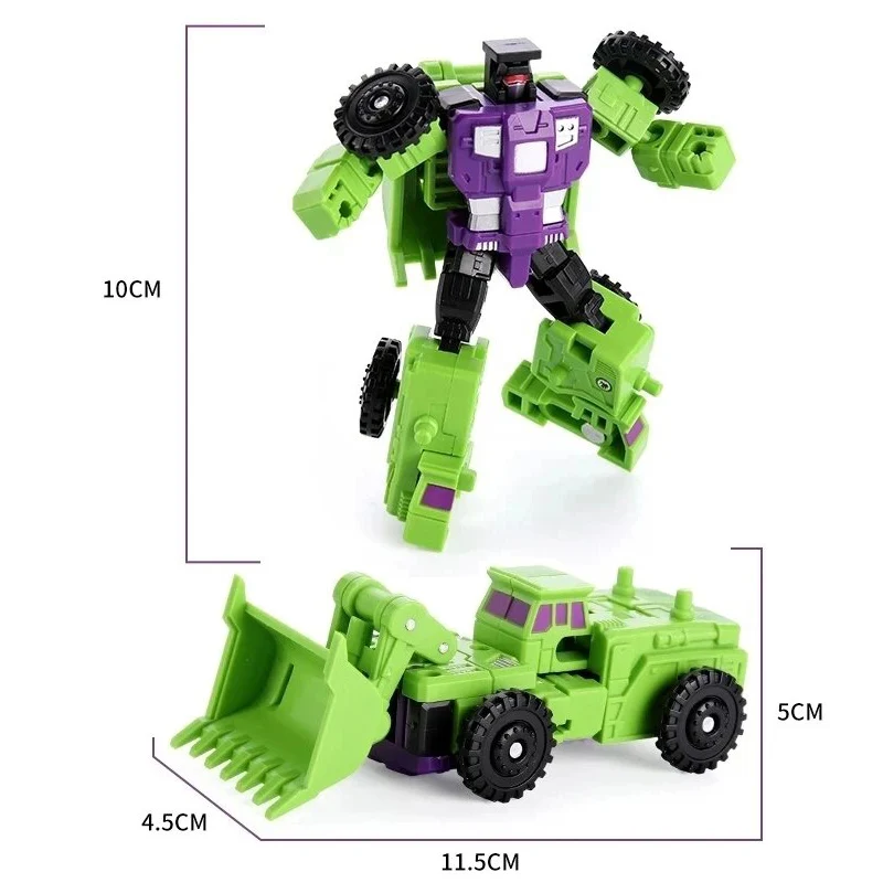 Transformation 6 in 1 Model MINI Devastator 22CM Action Figure Robot Plastic  Toys BEST Gift Child Kid New