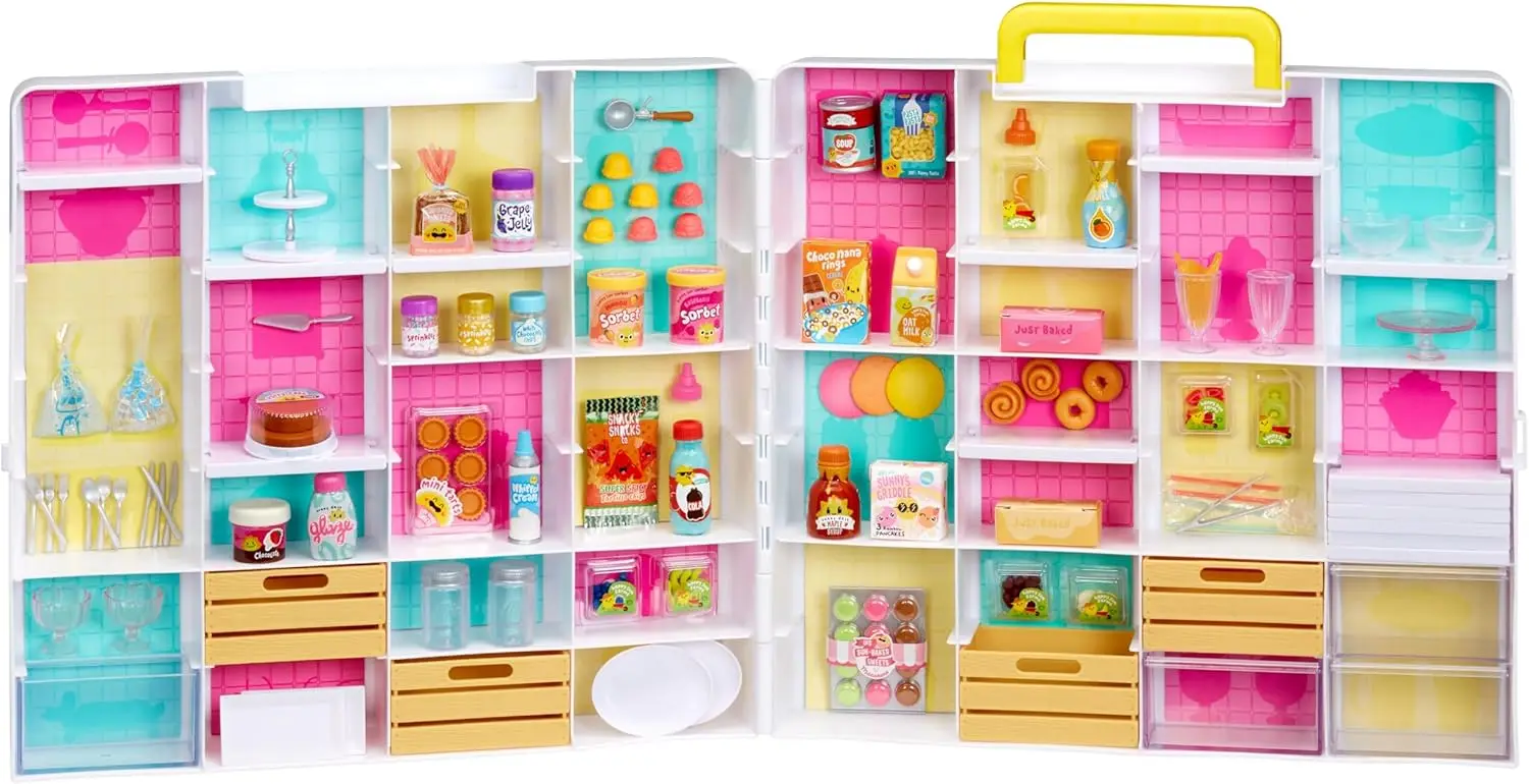 Mini Food DIY Kitchen Toys Set, Resin Play, Replica Food, NOT Edible, 8+