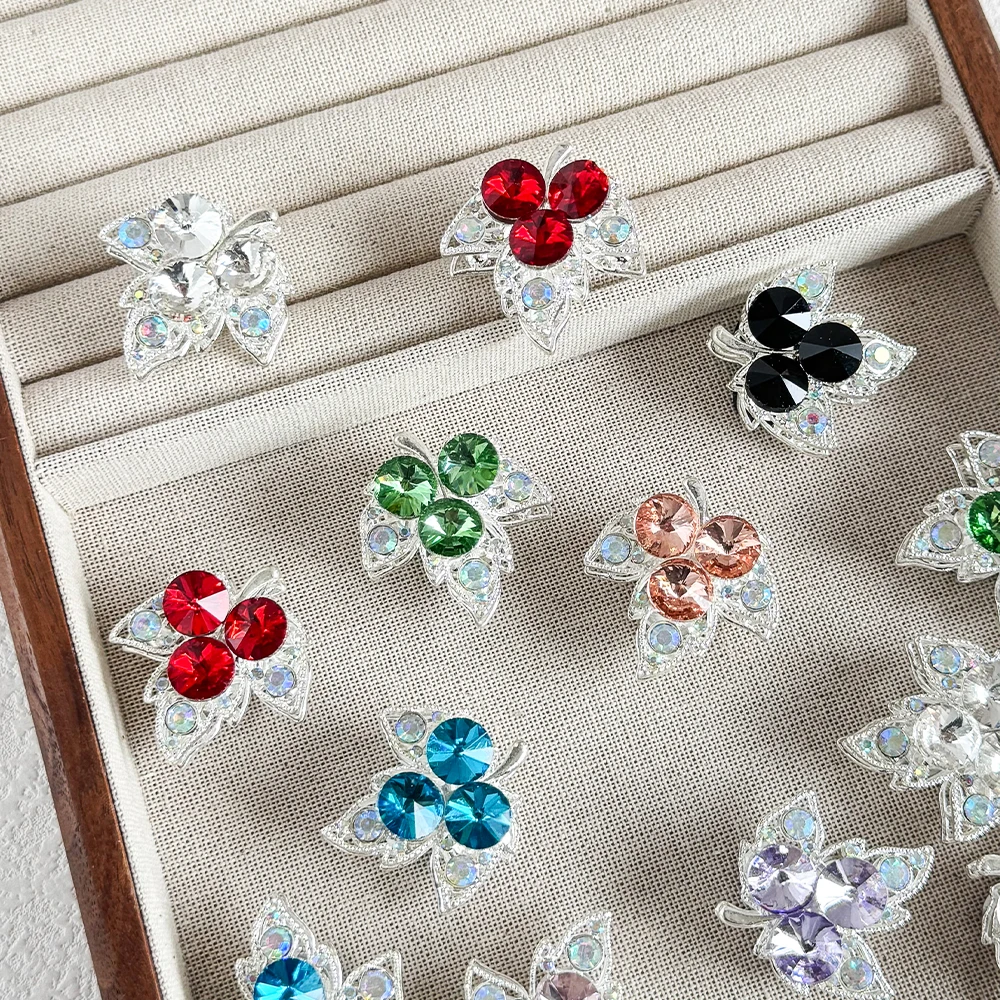 

Cordial Design 30Pcs 31*34MM DIY Fancy Bead/Rhinestone Effect/Leaf Shape/Alloy/Hand Made/Jewelry Findings & Components #19052