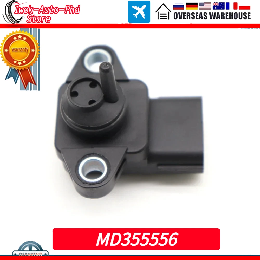 

Датчик абсолютного давления во впускном коллекторе (MAP-сенсор) для Mitsubishi MIRAGE V, SPACE STAR, Minicab U62W, HLRXE1, MD355556, E1T42171