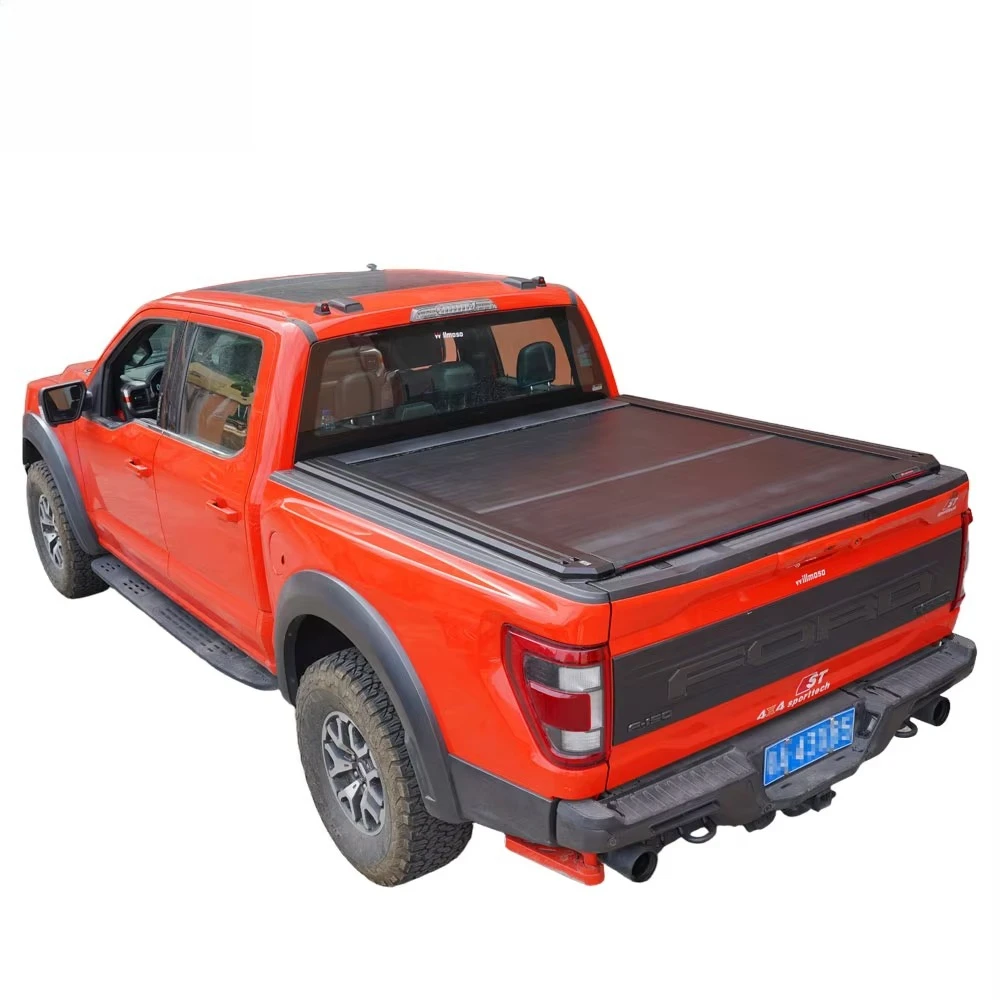 Aluminium Electric Retractable Truck Roller Lid Cargo Cover Accessories  Pickup Bed Tonneau Cover for Great Wall Wingle 5/7