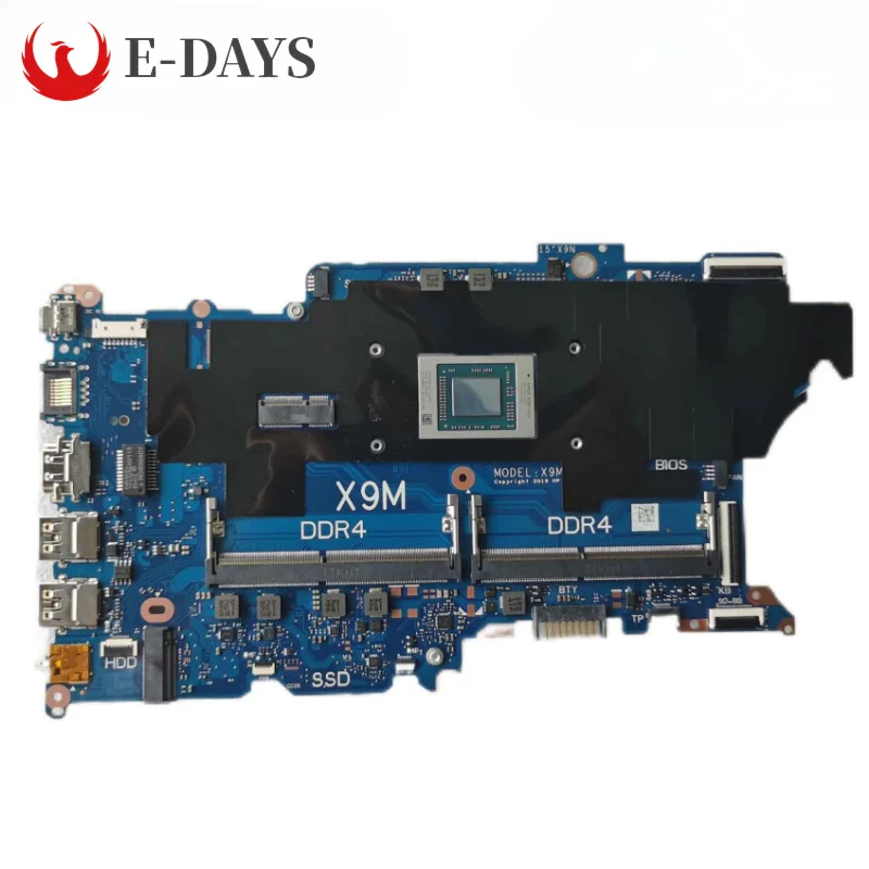 

For HP Probook 455 G7 Laptop Motherboard DA0X9MMB8F0 Mainboard R3-4300U R5-4500U R7-4700U 100% Tested Ok