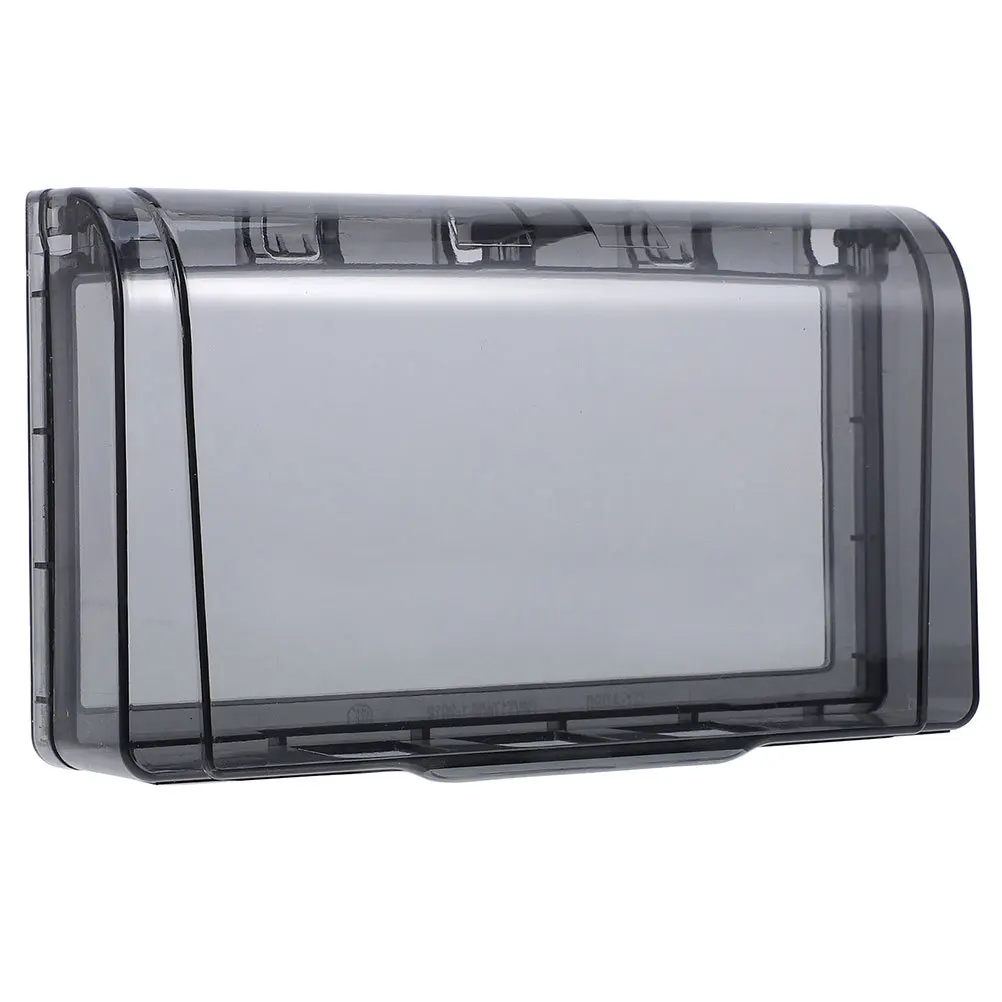 

Waterproof Switch Socket Box Three-Position Home Use Bathroom Wall Panel Protective Cover Splash Proof Electrical Outlet Cover