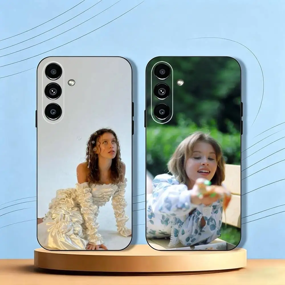 Anna-A A-Anka Peresild Phone Case For Samsung Galaxy A73,A72,A71,A70,A53,A52,A51,Soft Silicone Black Cover