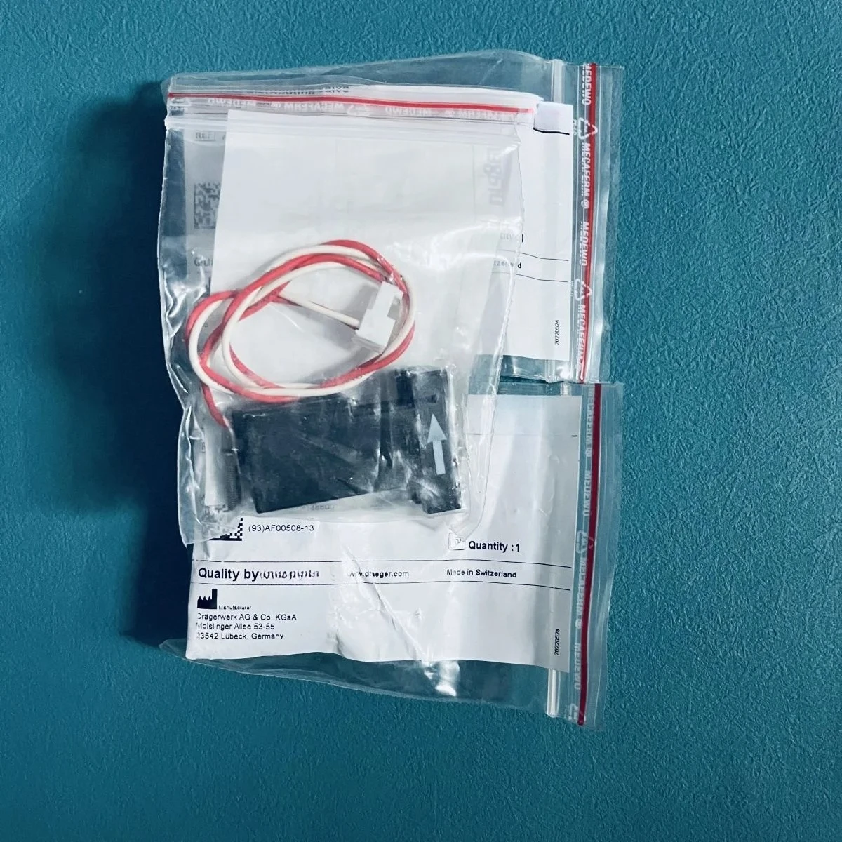 Dragers AF00508 Distributing Valve 2/2 WAY for Primus