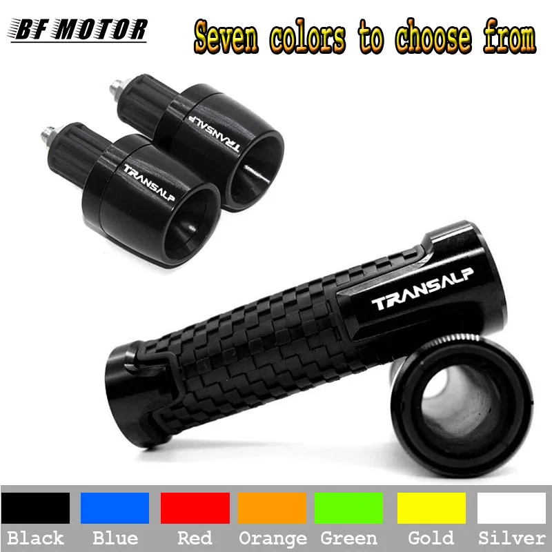 

For Honda TRANSALP XL 600 650 700 V XL700V XL650V Motorcycle Accessories Handlebars,Handle End Caps