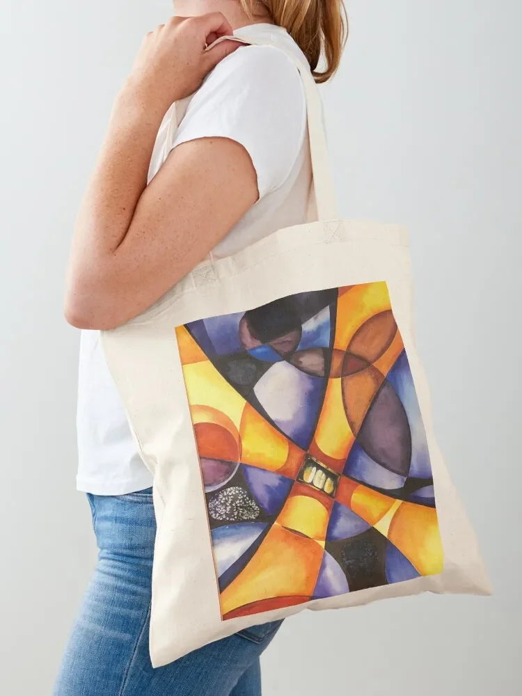 

Abstract Cross Tote Bag bag luxury women foldable reusable bag Women's beach bags