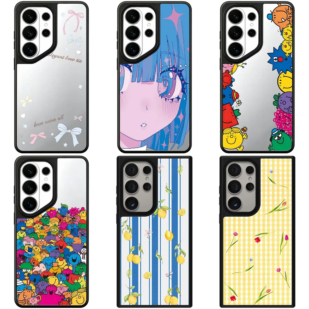6072921 Mirror Magnetic Case: Compatible with Samsung Galaxy S23 U S24U S25 S26 Ultra S25+ S26 Plus Shell