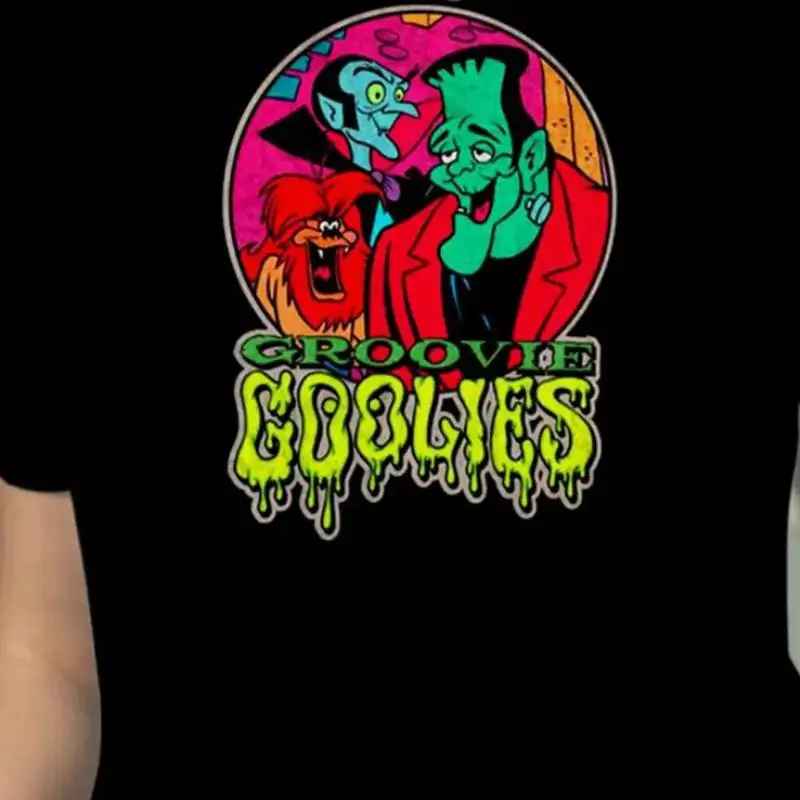

Футболка с рисунком Groovie Goolies черная S 5XL GC3436