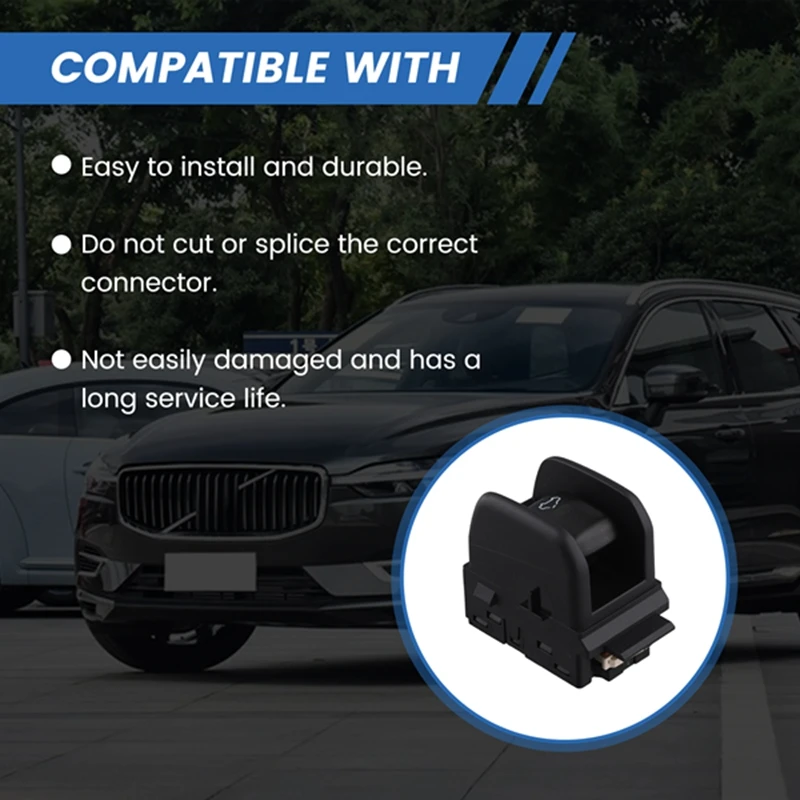 

Car Sunroof Window Switch Button Cover 31334507 For Volvo XC60 2009-2015 Sunroof Switch Cover