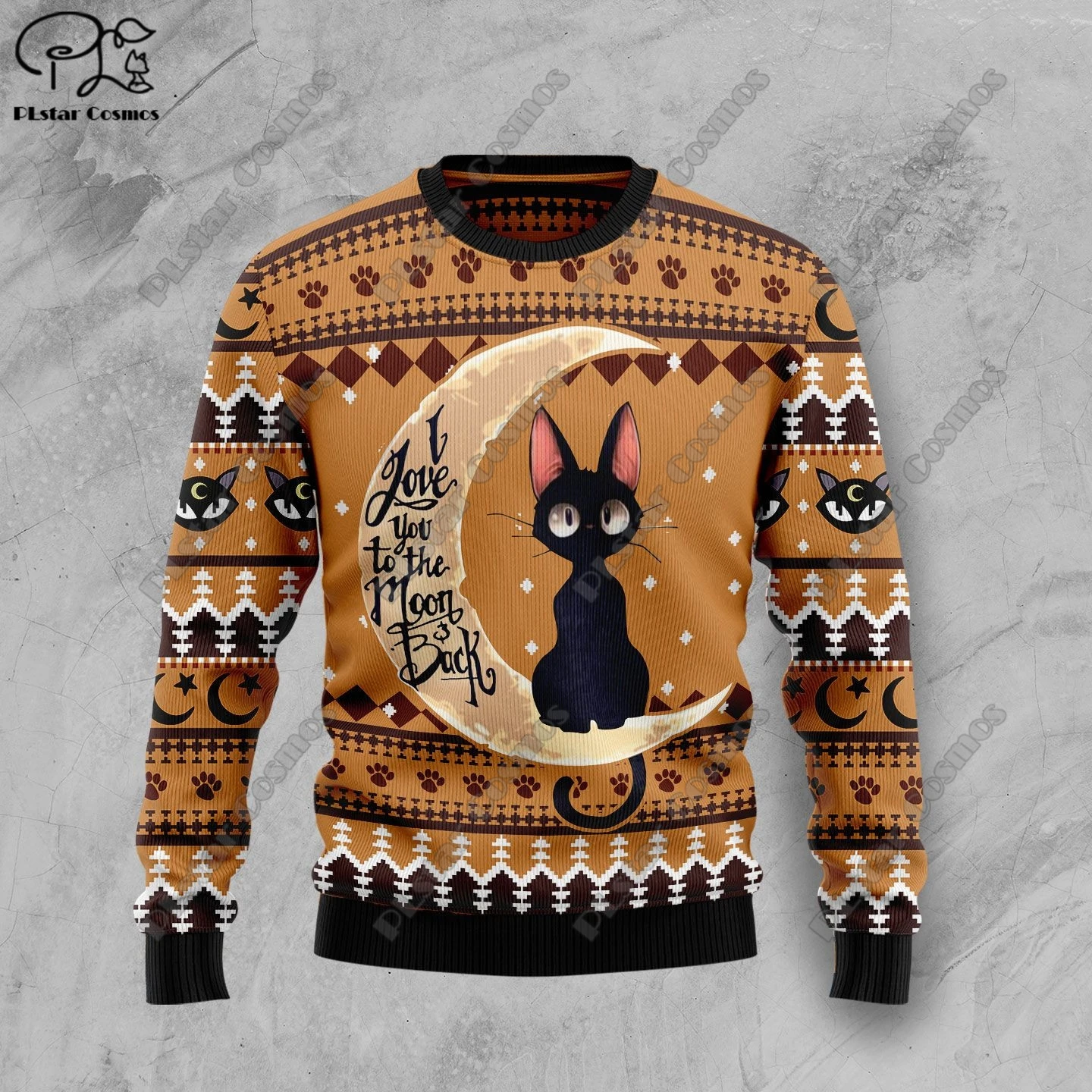 

New 3D Printed Animal Custom Series Cute Christmas Pattern Ugly Sweater Street Casual Winter Sweatshirt S-6