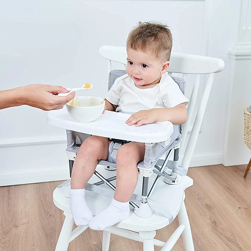 Meja Makan anak-anak, multi fungsi, bayi tinggi, Meja makan, dapat dilipat, kursi Booster, aksesoris bayi portabel