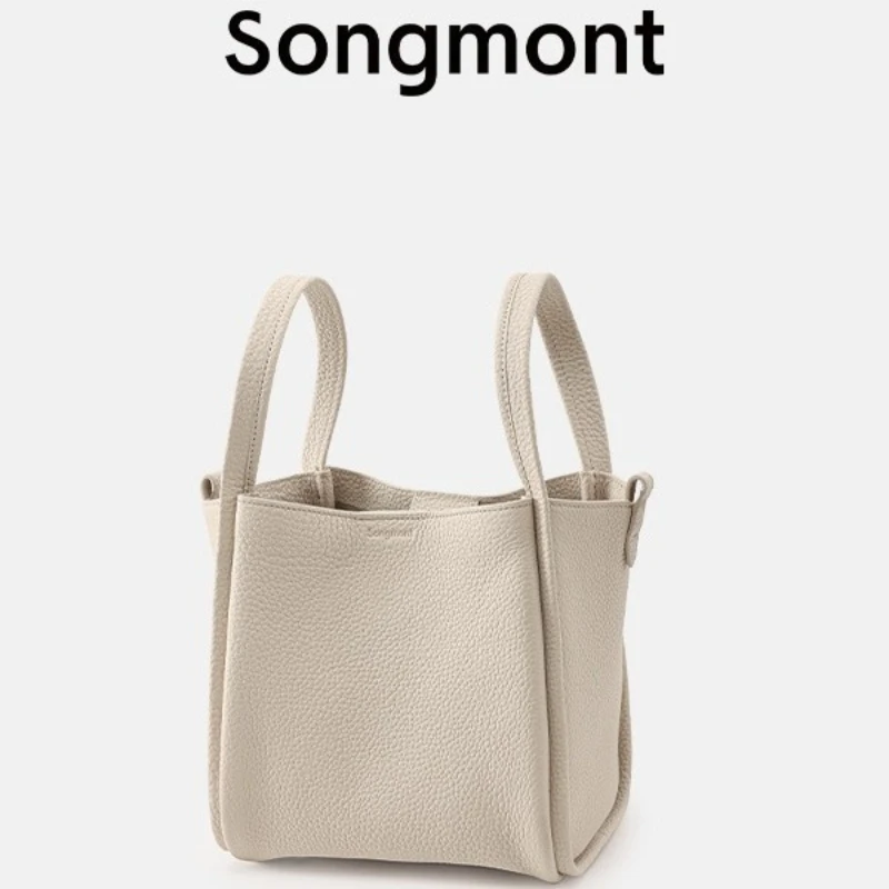 حقيبة سونمونت، سلة خضار، جلد البقر المتوسط الحجم، حقيبة يد ذات سعة كبيرة، حقيبة دلو، كروس #5