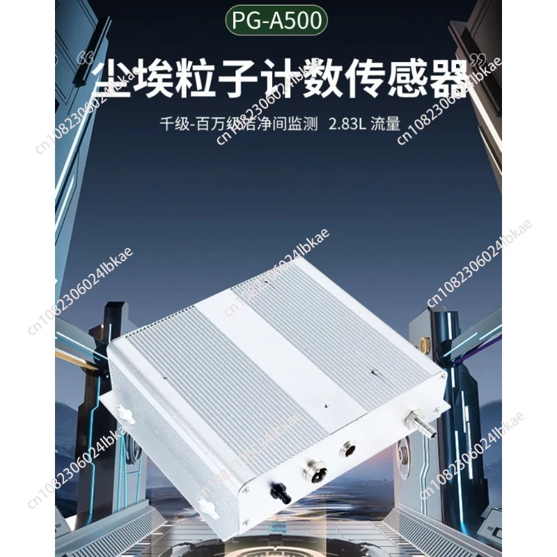 Dust Particle Counter 0.5μm 5.0μm Cleanroom Class 100/1000/10000 Monitoring Laser Airborne Particle Detector