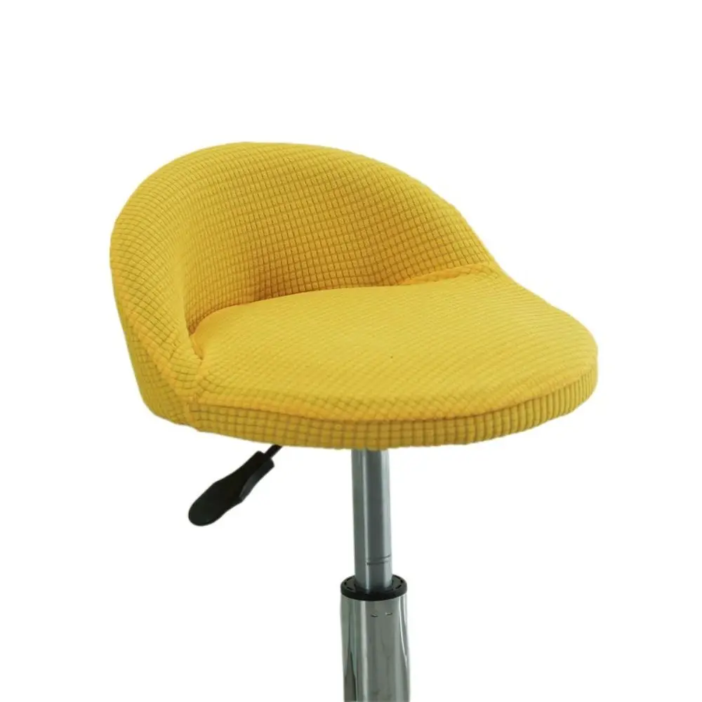 Elastic Bar Chair Cover Integrated Thickened Dining Chair Cover Dustproof Washable High Stool Cover