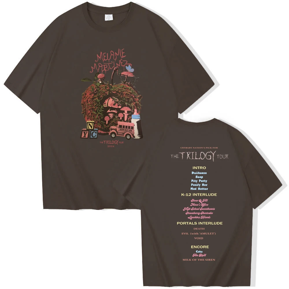 Melanie Martinez The Trilogy Tour 2024 Portals Album Melanie Martinez Cry Baby Graphic Tee Shirt Hip Hop T-Shirt