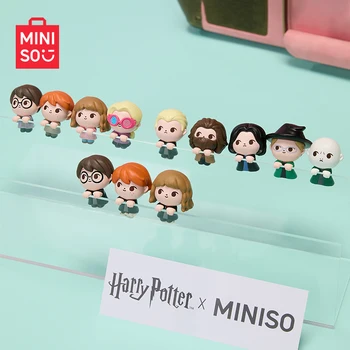 Neue Miniso Mini Bean Harry Potter Flight Series Blind Bag Liegender Haltung Computeranhänger Süßes Geschenk