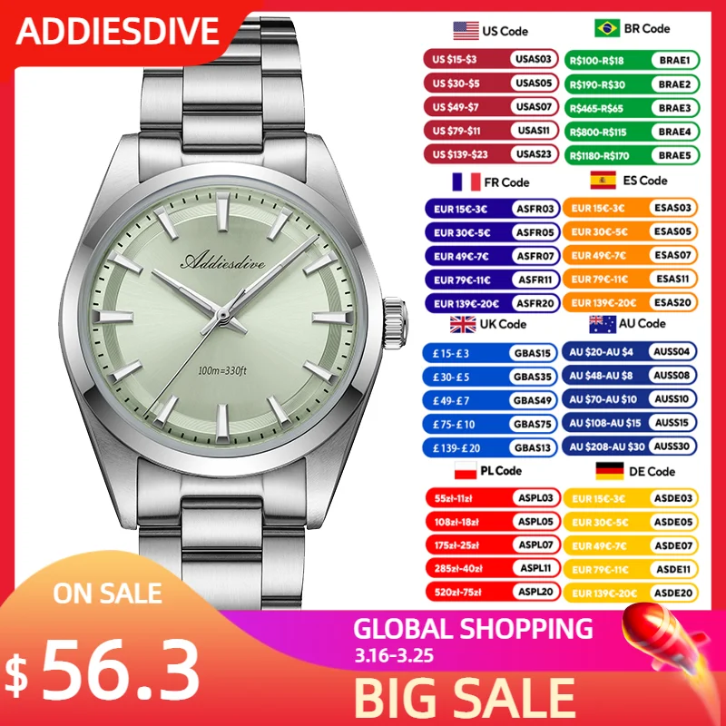 Addiesdive Quartz W…