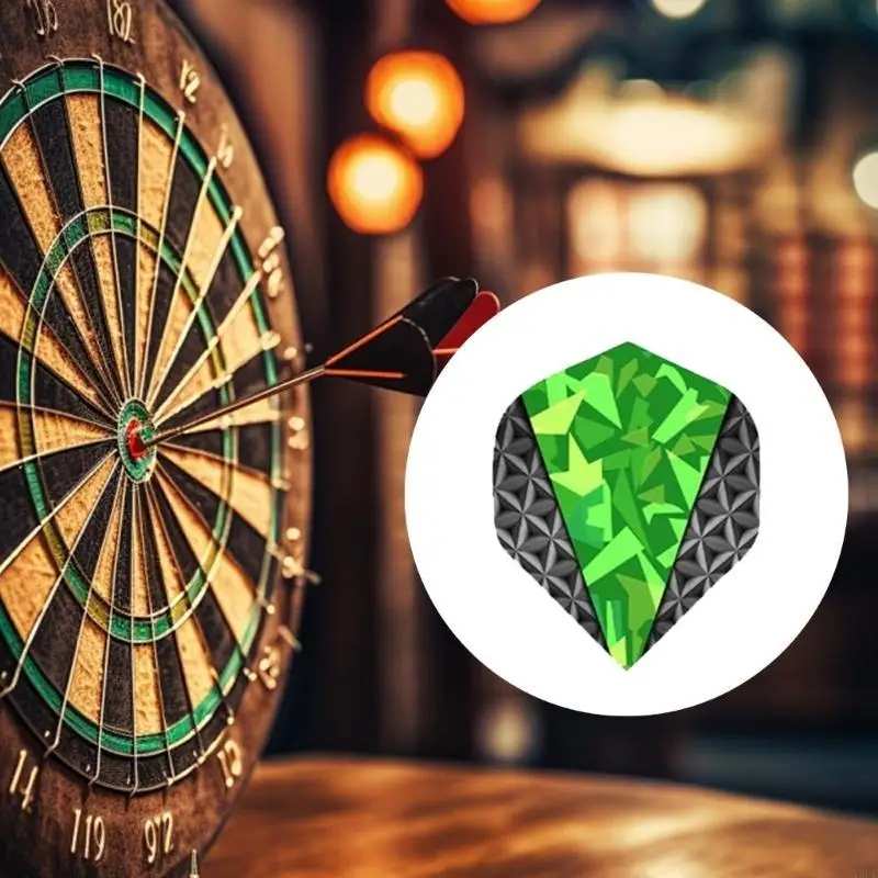 

X9ff 30pcs Wing Flight 3,6x4,4 см. Легко переносить для замены профессиональной игры в игру Dartboard