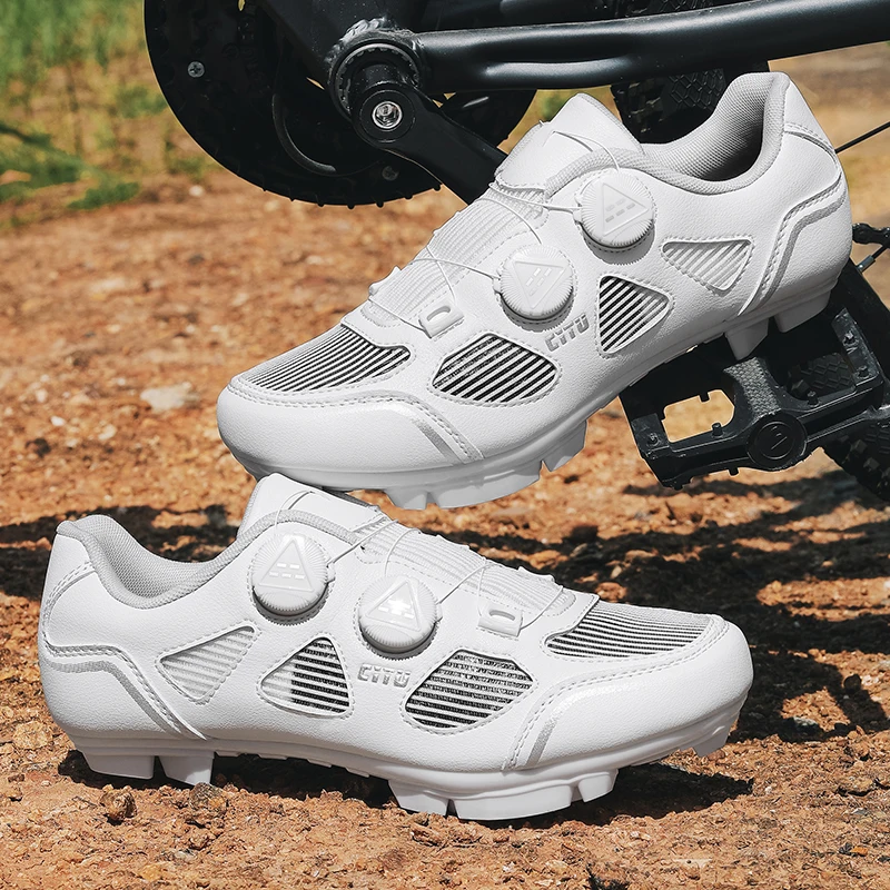 

Ming Cycling Shoes Road Bike Men Racing Contest Self-Locking Speed Bicycle Sneakers Women Spd Cleats Cycling Footwear