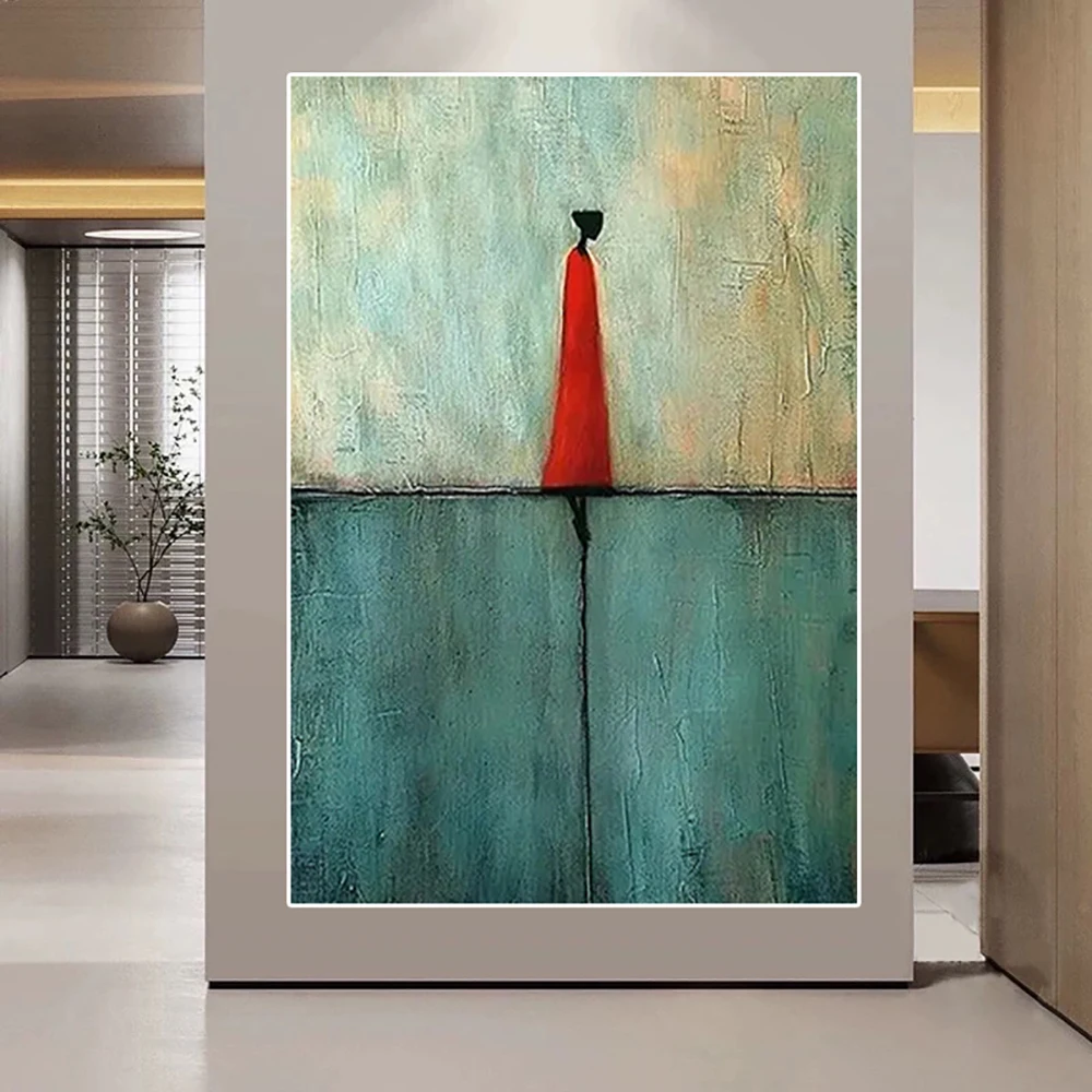 

Original African girl pictures Modern handmade oil painting on Canvas Wall Painting Home Living Room Decor Painting figure Works