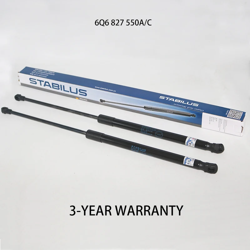 Original Car-styling rear Trunk Shock Lift Tailgate Gas Spring Strut For VW Polo/Derby/Vento-IND  6Q6 827 550A C  2002---2010