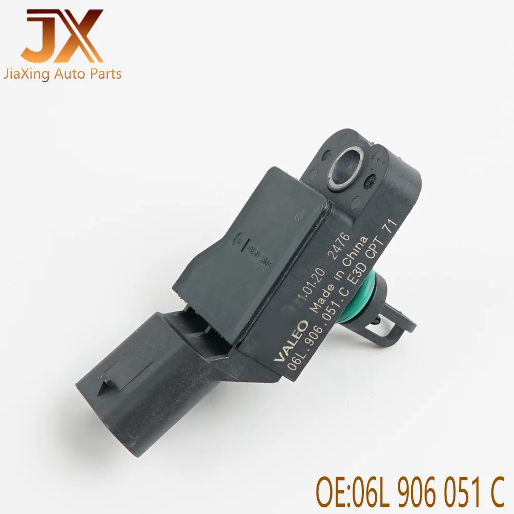 06L906051C Intake Manifold Air Pressure Sensor Fit For VW Beetle Golf GTI Jetta GLI Passat Teramont Tiguan L Audi Q5 RSQ3