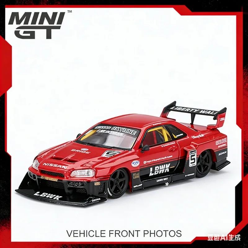 

MINIGT 1:64 Модель суперкара Lamborghini Countach из литого сплава, коллекционная реалистичная статическая модель для взрослых, игрушка для мальчиков