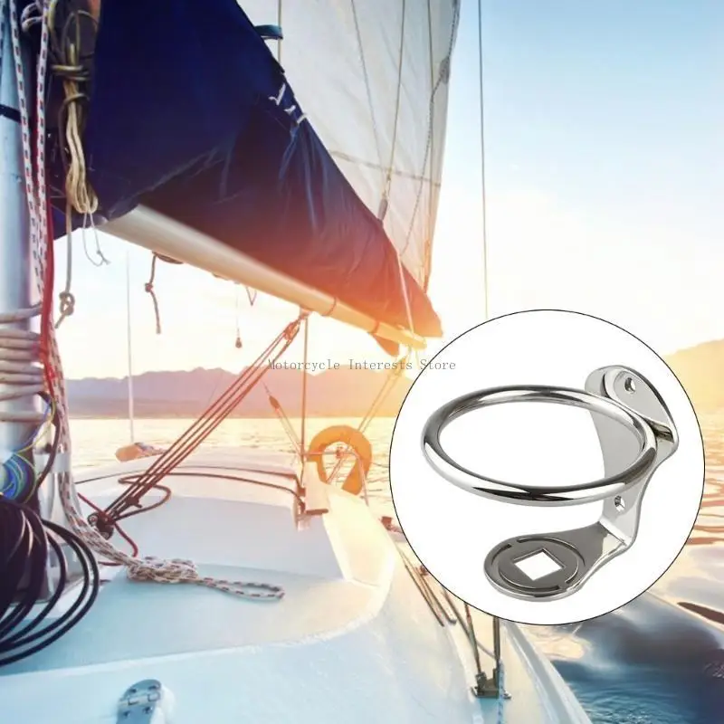

Stainless- Steel Boat Ring Cup Drink Holder Universal Drinks Holders for Marine Yacht Truck RV Car Trailer Hardware