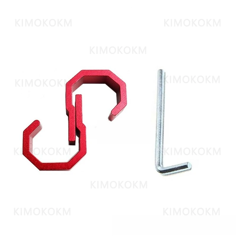 Motorcycle Modification Accessories, Universal Modification Handlebars, Helmet Hooks, Motorcycle Pump Aluminum Alloy Hooks