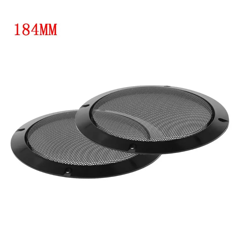 Elegant & Compact Appearance Speaker Mesh Round Car Subwoofer Speaker Covers Stable Quality Mesh Long for Time to Drop Shipping