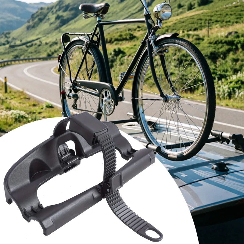 Universal Bicycle Rack Mount Rear Wheel Holder Tire Bracket Carrier For Road Bike For Mountain Road Bikes Car Roof Truck Bed