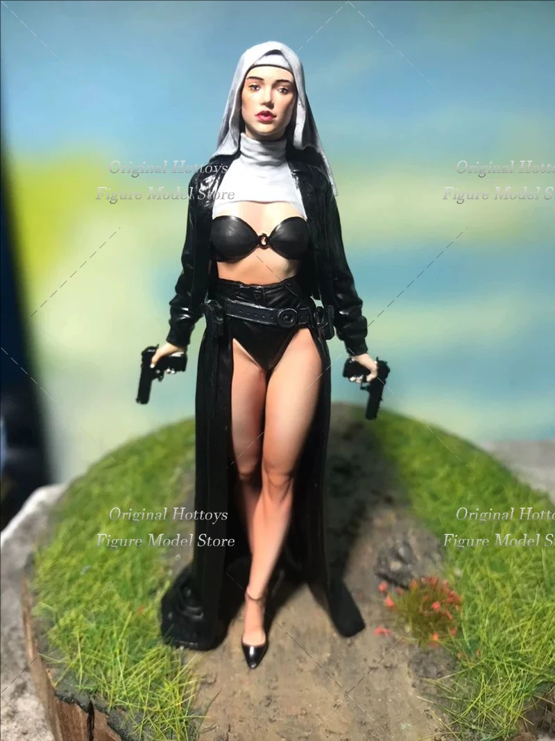 มีสินค้าในสต็อก 1/18 สเกล ทหารหญิง มินิ แม่ชี ตัวละคร ศิลปะ ประติมากรรม ชุดเต็ม ขนาด 3.75 นิ้ว ฟิกเกอร์แอคชั่น โมเดล ตุ๊กตา ของขวัญ