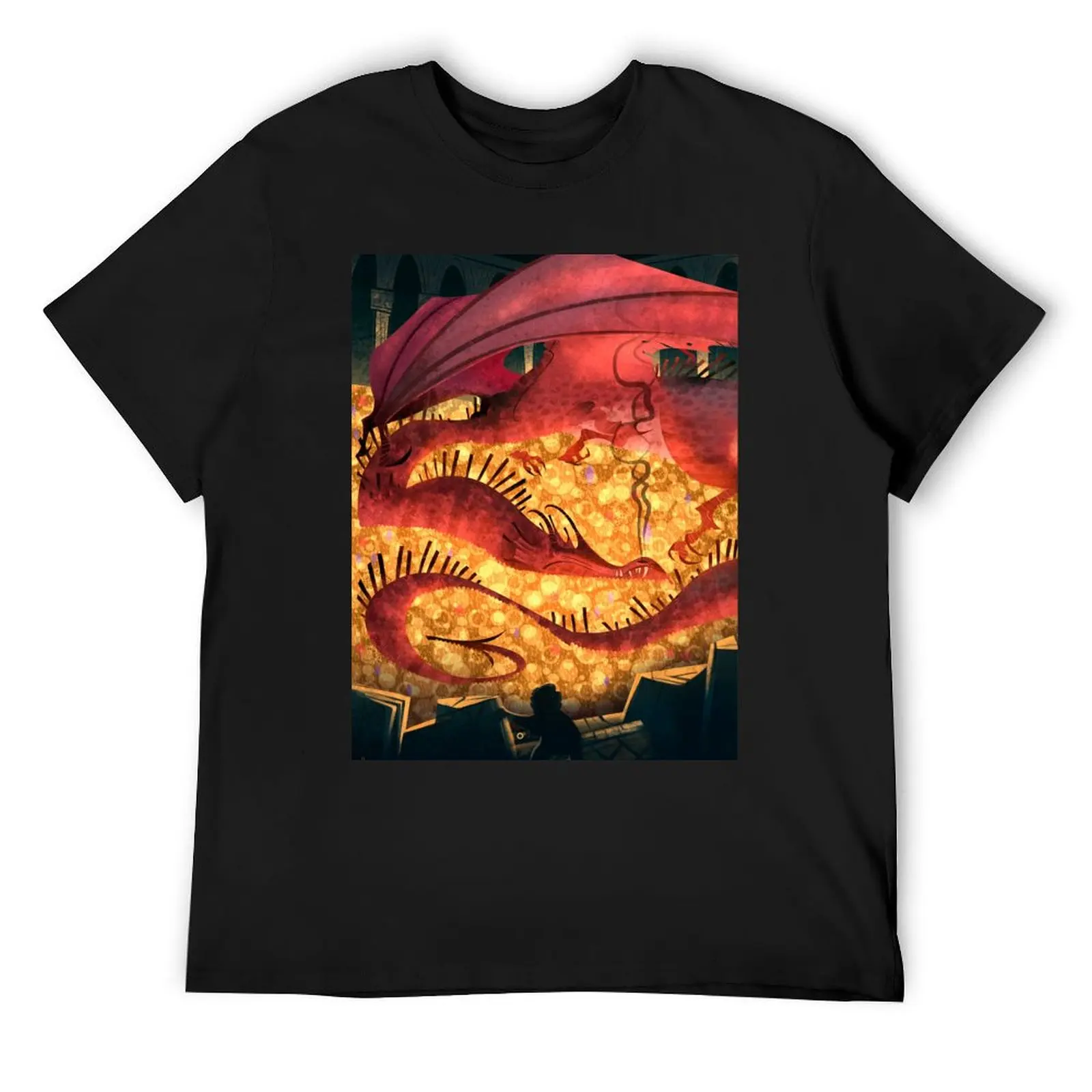 

The Desolation in Erebor T-Shirt Short sleeve tee new gifts and t-shirts plus sizes Men's cotton t-shirt