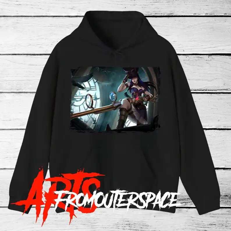 Unisex hoodie Caitlyn / Hooded Sweatshirt Arcane