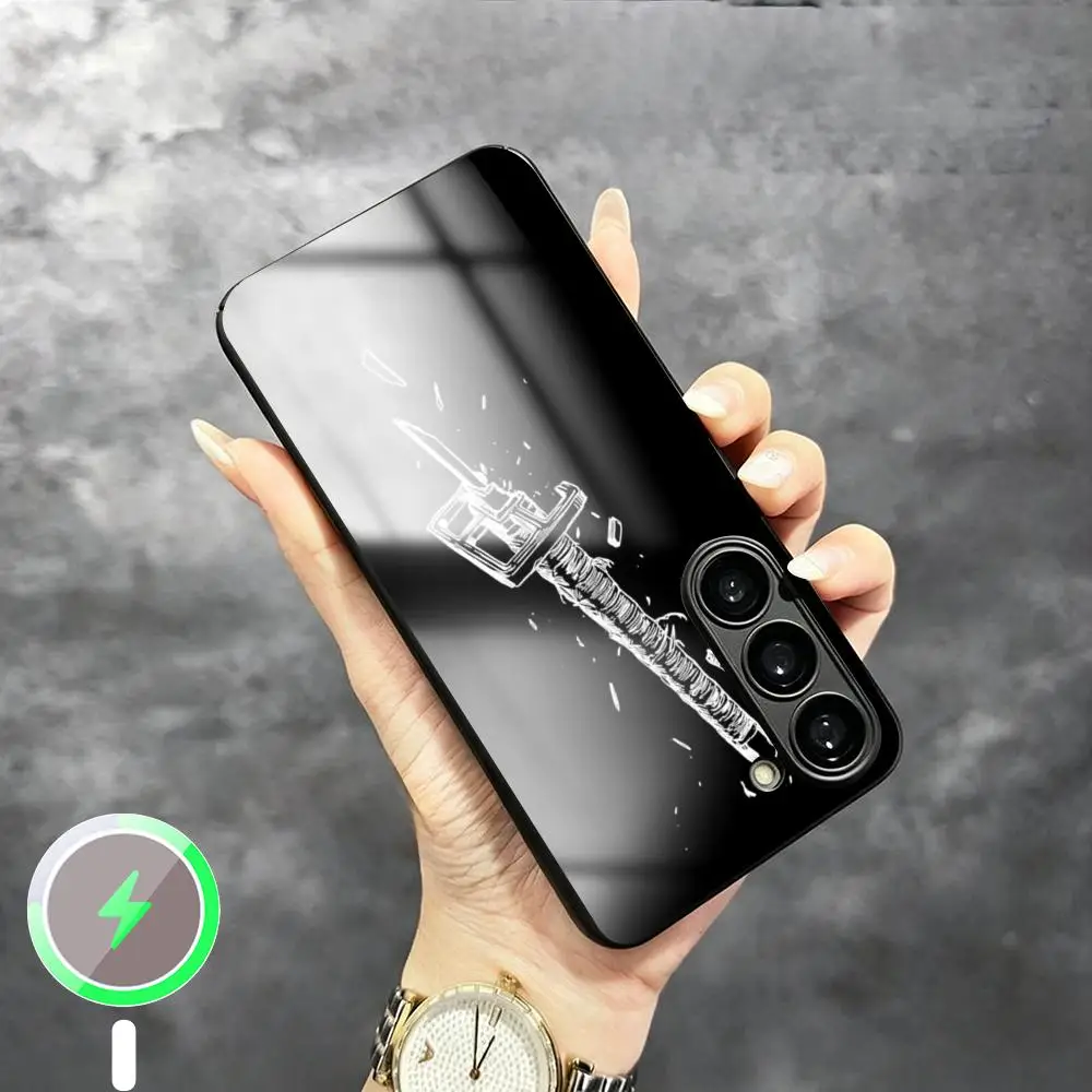 Fashion fantasma samurai cool Phone Case For Samsung S26 S25 S24 S23 S22 S21 Plus Ultra Fold A Glass Magnetic Case