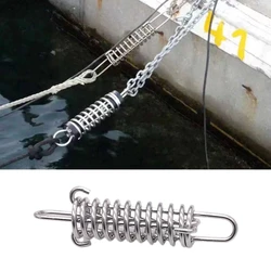 Muelle de amarre de acero inoxidable 316 para barco, amortiguador para Snubber, muelle marino, resistencia a la corrosión, dispositivo de amarre de anclaje