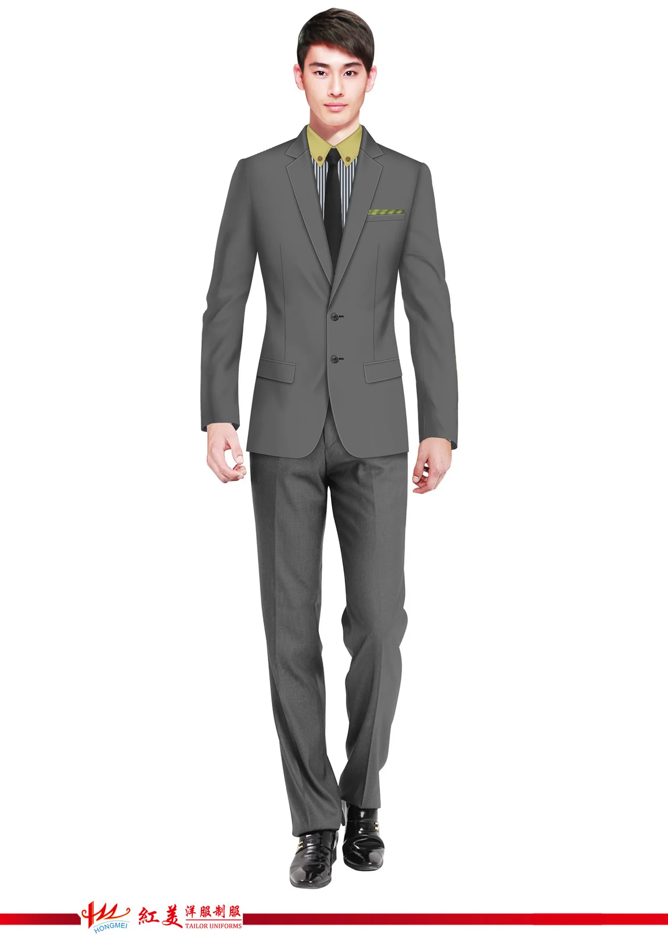 

HH300Suit professional jacket suit groomsmen suit men work groom suit