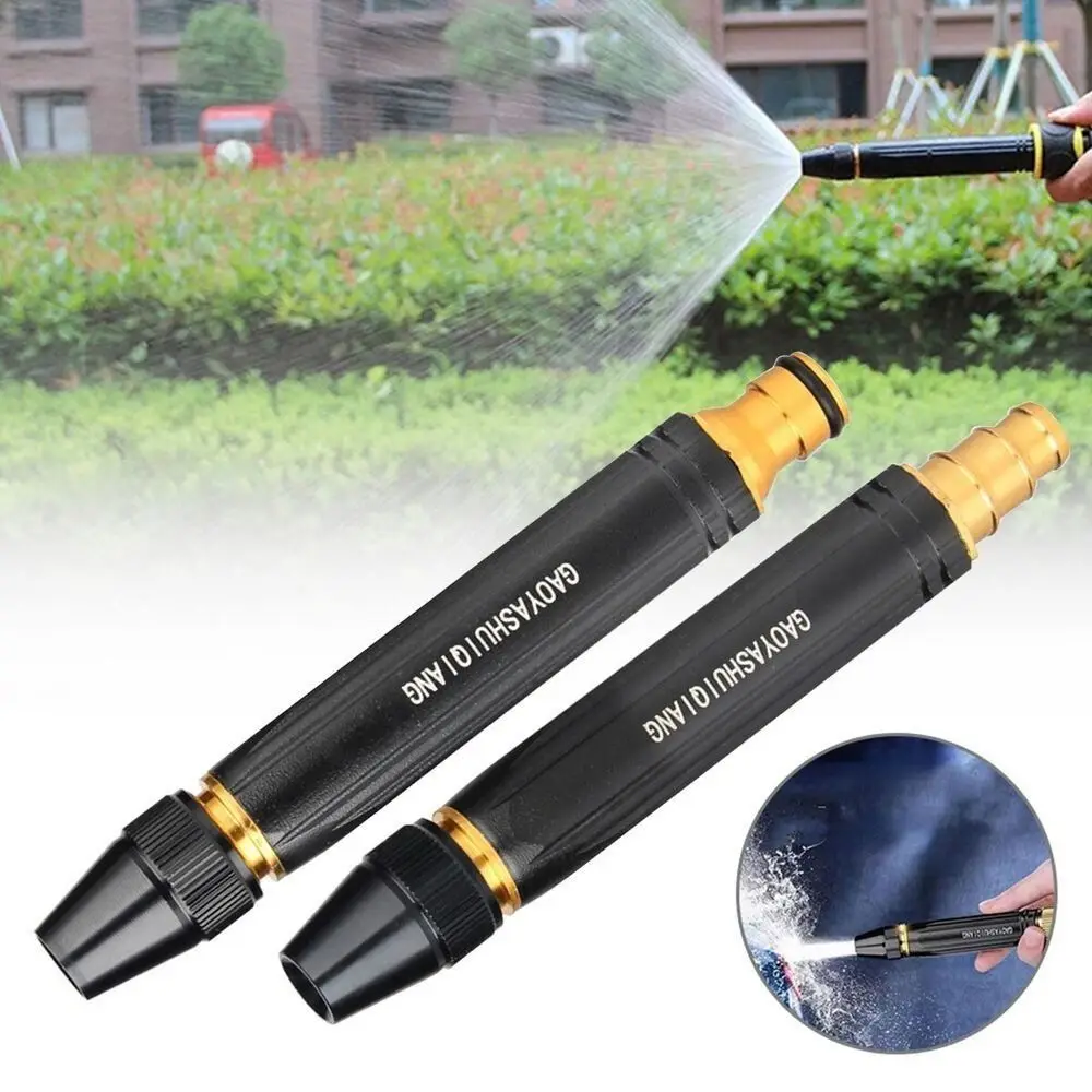 Portable Adjustable High-Pressure Sprinkler Multi-function Manual Water Spray Sprinkler Tap Water Booster Car Wash