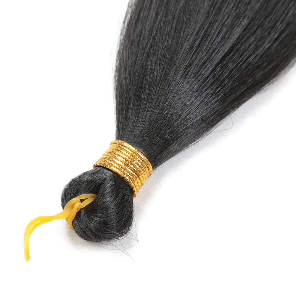 28 Inch Synthetic Straight Ariel  Pony Hair Bundles Crochet Braids Hair Braiding Hair Ombre Color Soft Crochet Hair Extensions
