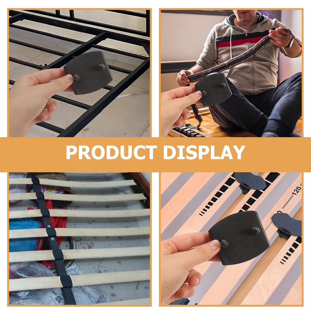 Bedlat Cover Risers Vervanging Einde Computerstoel Zwart Plastic Latten Dubbel