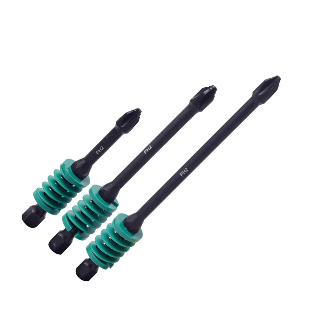 90/110/150mm Screwdriver Bit For Rainbow Spring Electric Nonslip Hand Tools Parts Power Tool Accessories