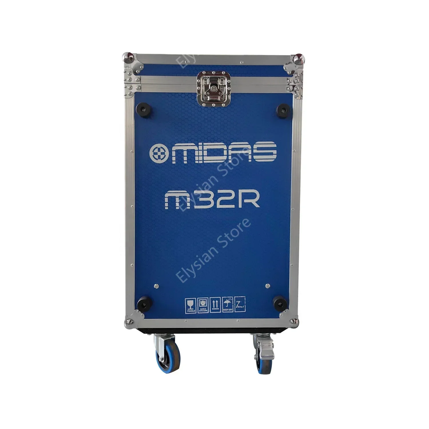 Customized Midas M32R Live Digital Mixer Flight Case With Wheels Pa System Music Equipment Portable Flight Case Indoor Outdoor