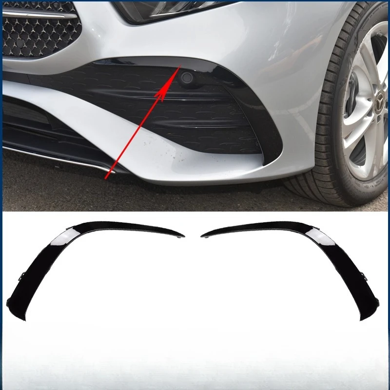 

Подходит для 23-24 лет новой отделки передней планки Mercedes-Benz A-Class A180L, воздушный нож A200L, черный декоративный полумесяц W177