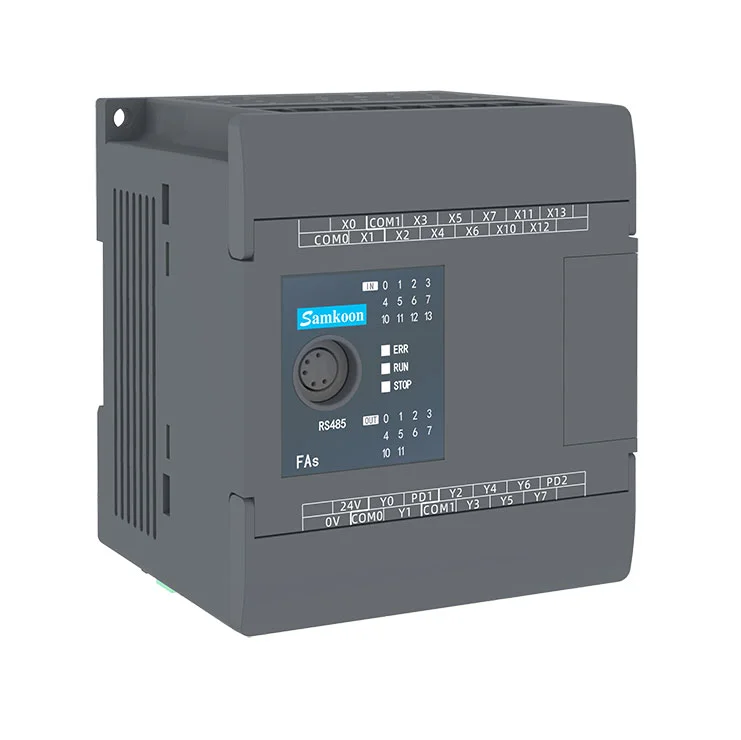 Samkoon Brand New FAs-20MT-AC PLC Programmable Logic Controller with 1 Year Warranty 20 I/O for Industrial Automation Control