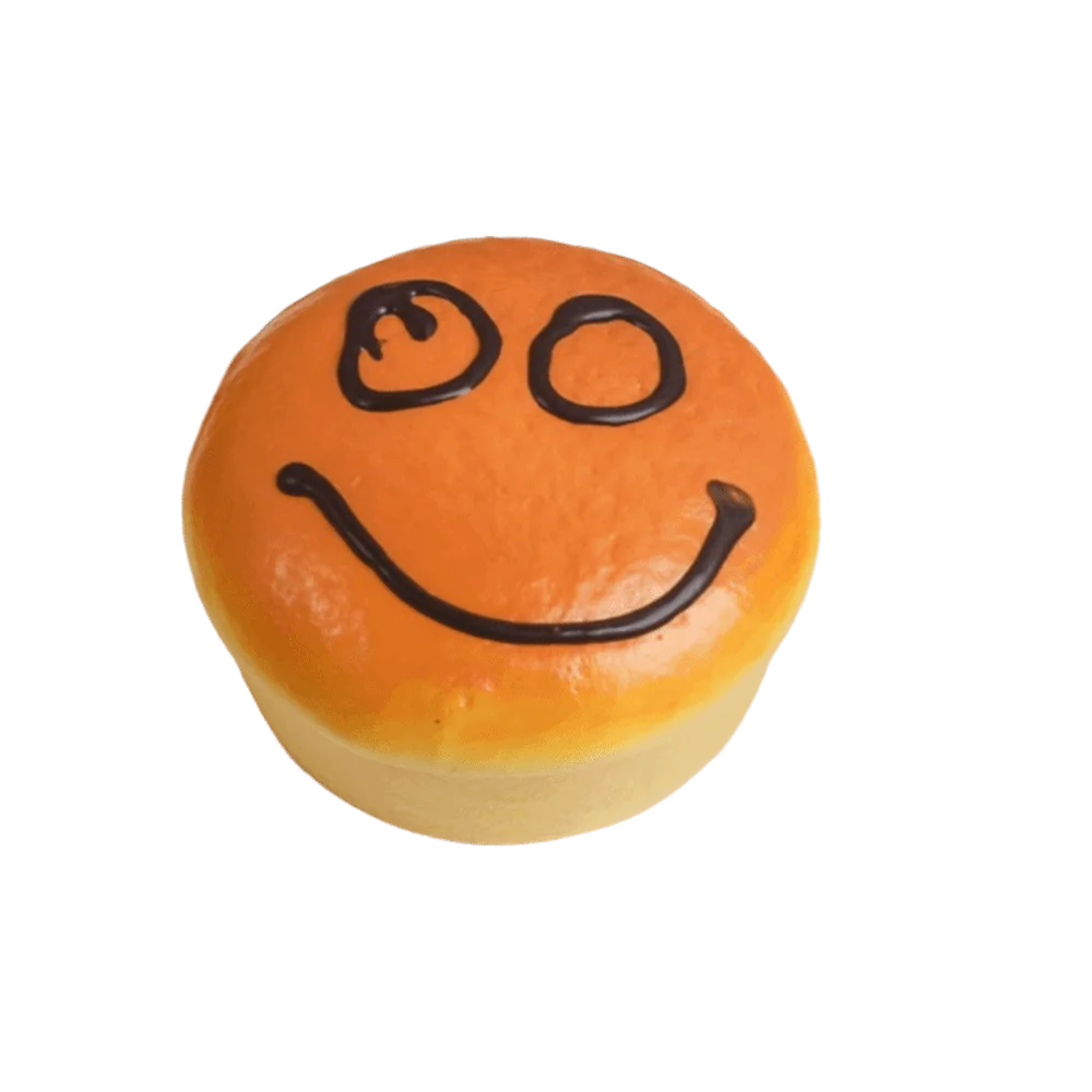 Hand Relax Simulation Bread Squeeze Toy Food Shape Slow Rebound Bread Squeeze Toy Soft PU Chocolate Sensory Fidget Toy